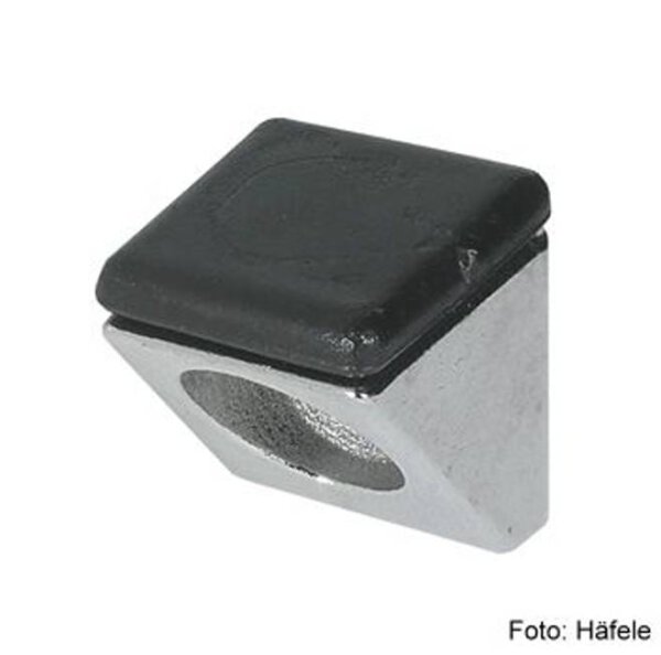 Glasbodenträger zum Anschrauben mit Auflage 100 Stück
