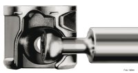 Exzentergehäuse Minifix Ø 15 für Holzdicke ab 19 mm ohne Abdeckrand schwarz 4 Stück