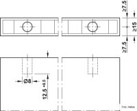 Spreizverbinder Häfele SC 8/25 100 Stück