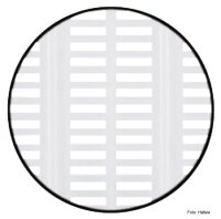 Lüftungsgitter rund Kunststoff 65/60 mm insektenabweisend