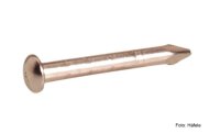 Rundkopf-Metallstifte vernickelt 0,9 x 11 mm - 50 Stück