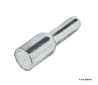 Bodenträger Stahl vernickelt 3 mm mit Ansatz 5 mm 500 Stück