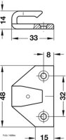 Rahmenteil Häfele Pacofix ASR