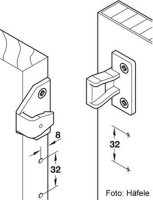 Rahmenteil Häfele Pacofix ASR