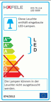 Unterbauleuchte, Häfele Loox LED 3009 24 V Aluminium  16 Leuchten in Reihe