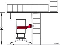 Sockelblendenclip für Sockelsystem Häfele AXILO® 78 zum Schrauben 20 Stück