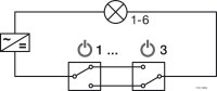 6-fach-Verteiler, Häfele Loox5 24 V mit Schaltfunktion 2-pol. (monochrom)