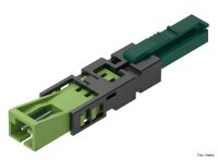 Adapter 50 mm zum Anschluss von Häfele Loox Verbrauchern an Häfele Loox5 Netzteil 24 V 6er-Set