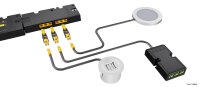 Adapter 50 mm zum Anschluss von Häfele Loox...