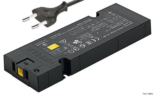 Netzteil, Häfele Loox5 12 V Konstant-Spannung mit Einspeisleitung ohne Schaltfunktion 20 Watt / 220-240 V