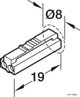 Verlängerungsleitung, für Häfele Loox5 12 V 2-pol. (monochrom oder multi-weiß)