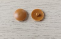 Abdeckkappe Metallrahmendübel PZ3/15 mm Form flach