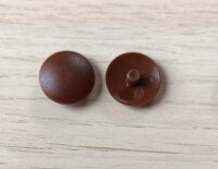 Abdeckkappe Metallrahmendübel PZ3/15 mm Form flach