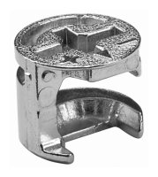 Exzentergehäuse Supra 12/12 mm ohne Abdeckrand blank