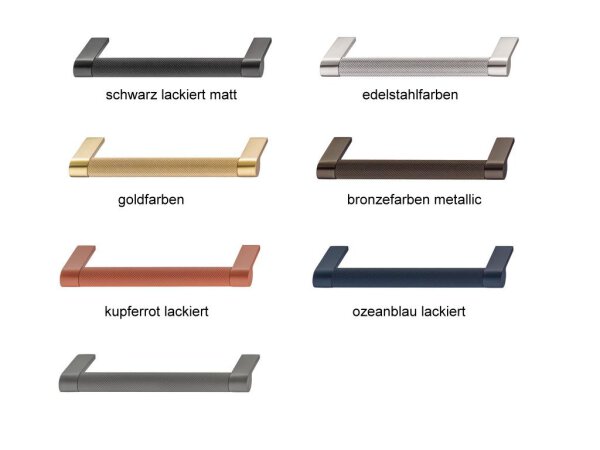 Möbelgriff, Sockelgriff aus Aluminium/Zinkdruckguss, Häfele Déco H2510
