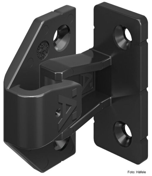 Aufschiebebeschlag-Set Häfele Pacofix PF-L-R mit Rastnase