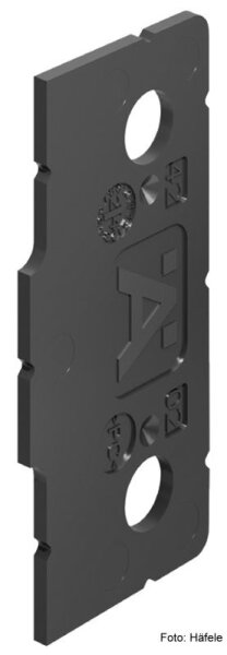 Distanzplatte Häfele Pacofix PF, 1,5 mm