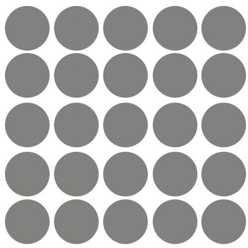 Abdeckkappen selbstklebend Staubgrau