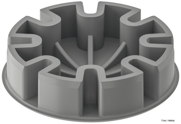ABS-Einsatz für Sockelsystem Häfele AXILO® 78 - 1 Stück