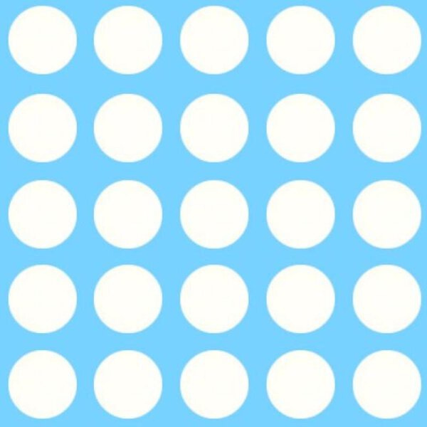 Abdeckkappen selbstklebend Signalweiß 20 mm - 15 Stück