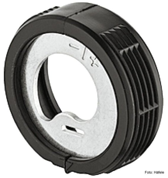 Schrankaufhänger zum Einbohren mit Höhenverstellung Häfele