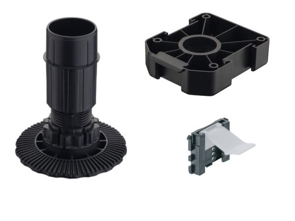 Sockelfuß Set Häfele AXILO® 78 Bauhöhe 60 mm