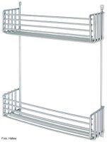 Türregal, Stahl, weißaluminium, zum Schrauben...