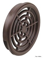 Lüftungsgitter rund Kunststoff 48/43 mm