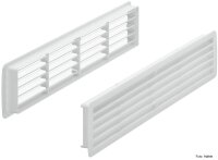 Lüftungsgitter Häfele Startec Kunststoff mit Rahmen 457 x 92 mm
