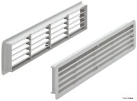 Lüftungsgitter Häfele Startec Kunststoff mit Rahmen 457 x 92 mm