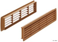 Lüftungsgitter Häfele Startec Kunststoff mit Rahmen 457 x 92 mm