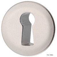 Schlüsselbuchse Ø 25 mm vernickelt matt