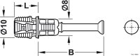Spreizbolzen C100 Minifix B24/10 mm
