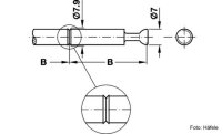 Doppelbolzen Häfele Minifix mit Wulst Bohrmaß...