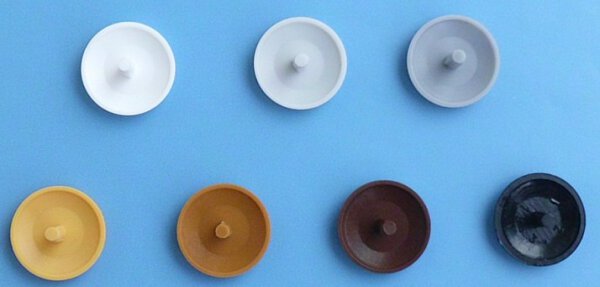 Abdeckkappen für Kopflochgebohrte Schrauben 3,0/18 mm