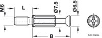 Exzenterbolzen Häfele Minifix S200 M6x7,5x34 mm