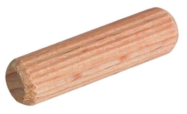 Holzdübel Riffeldübel Buche 10x40 mm 100 Stück