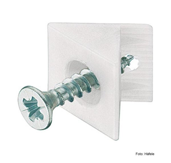 Rückwand Stabilisator weiß