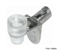 Glasbodentr&auml;ger 5 mm mit Glasauflage 11 mm 1 St&uuml;ck