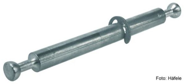 Doppelbolzen Häfele Minifix mit Seegerring B34/19 mm 2 Stück