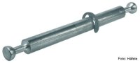 Doppelbolzen Häfele Minifix mit Seegerring B34/19 mm...