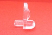 Glasbodenträger 5 mm mit Kippsicherung Kunststoff 4...