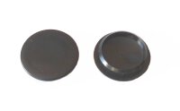 Abdeckkappen 25/30 mm Schwarz 10 Stück