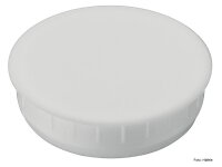 Abdeckkappen 35/38 mm für Topfbohrung 35 mm Weiss 3 Stück