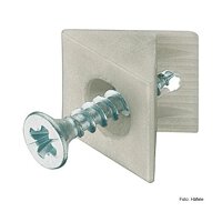 Rückwand Stabilisator silberfarben