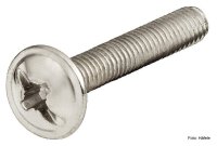 Gewindeschrauben Tellerkopf PZ vernickelt M4 x 25 mm 20...