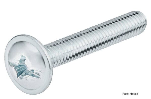 Schrauben für Schubladenschienen M4 x 9 mm 1 Stück