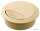 Kabeldurchlass 60 mm Kunststoff beige