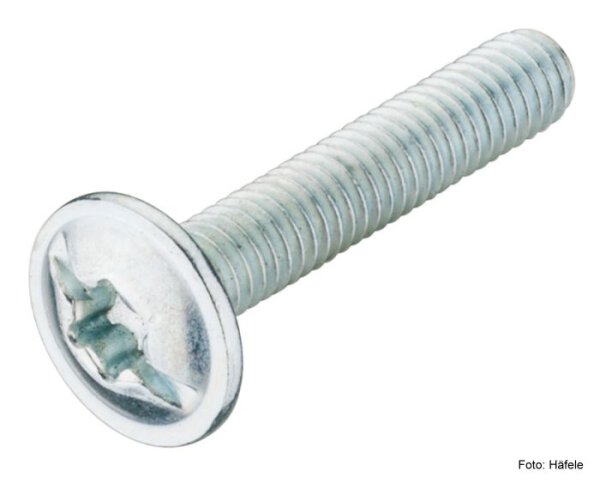 Möbelgriffschrauben Innenstern IS M4 x 19 mm 1 Stück